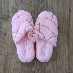 Pan Dulce by YRU | Concha Slippers - Pink